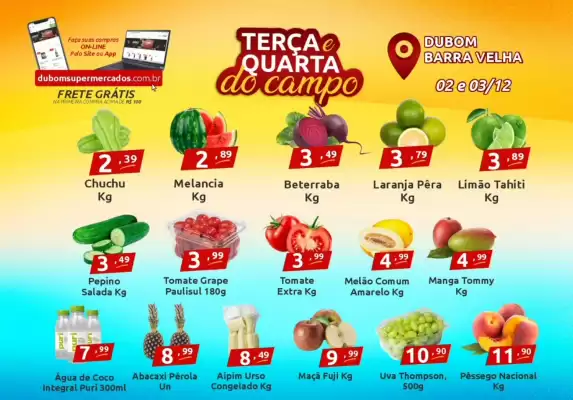 Catálogo Dubom Supermercados (válido até 3-12)