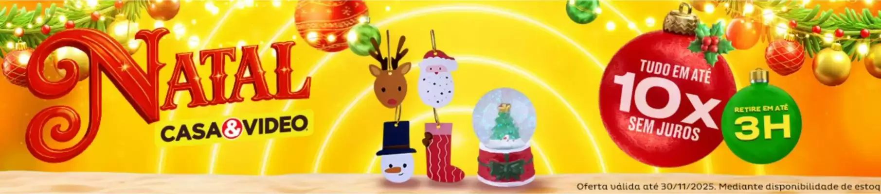 Encarte Casa e Vídeo (válido até 25-12)