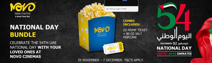 Novo Cinemas catalogue week 49 Page 1