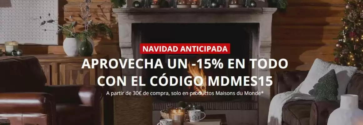 Catálogo Maisons du Monde (válido hasta el 17-12)