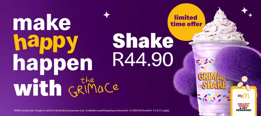 McDonald's catalogue (valid until 8-12)