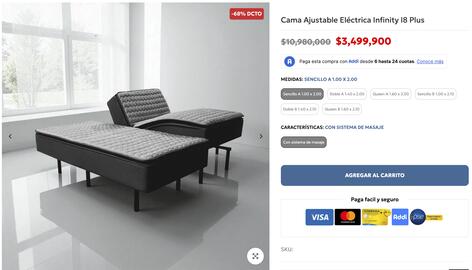 Catálogo Colchones Paraiso Página 1