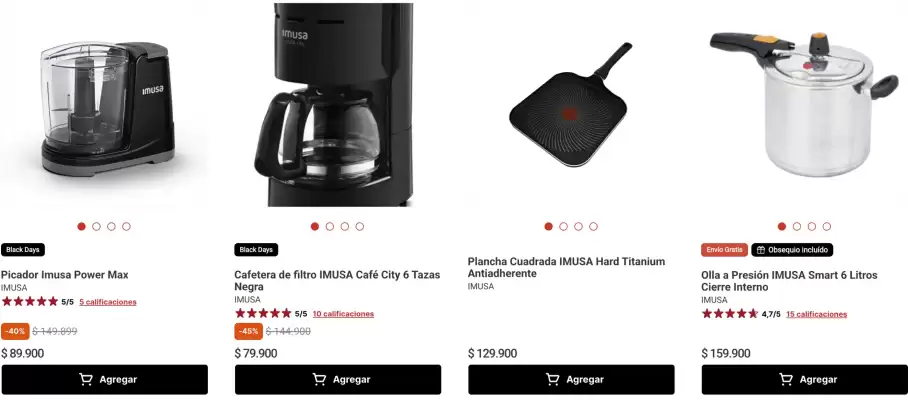 Catálogo Imusa (válido hasta 15-12)