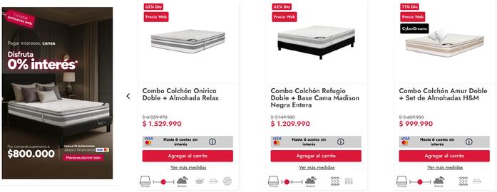 Catálogo Colchones Spring Página 1