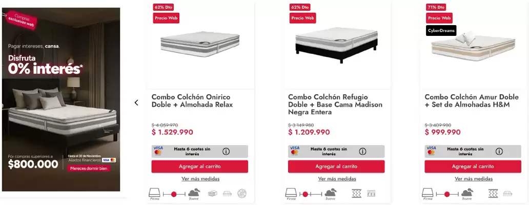 Catálogo Colchones Spring (válido hasta 15-12)