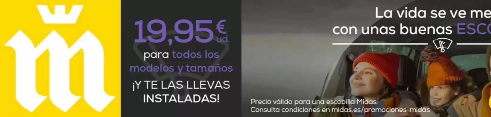 Folleto Midas (válido hasta el 15-12)