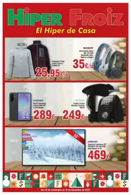 Folleto FROIZ (válido hasta el 15-12)