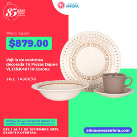 Catálogo Almacenes Anfora Página 1