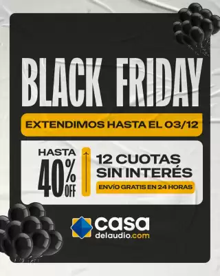 Catálogo Casa del Audio (válido hasta 3-12)