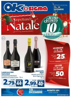 Volantino Ok Sigma (valido fino al 16-12)