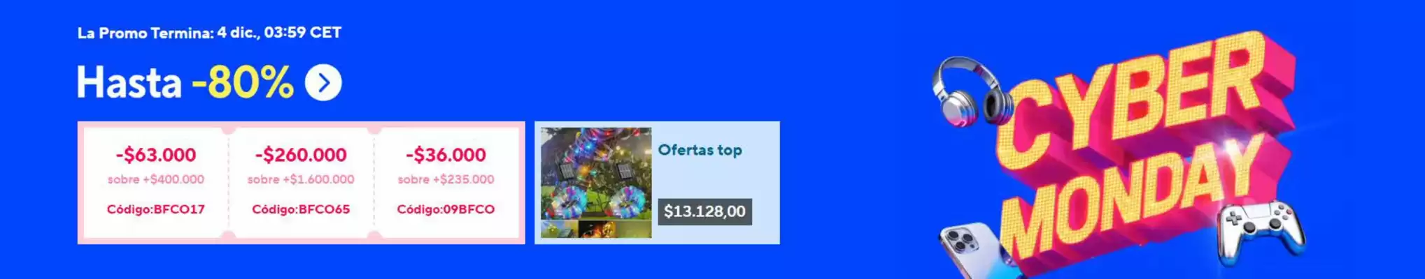 Catálogo AliExpress (válido hasta 4-12)