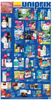 Uniprix flyer (valid until 10-12)