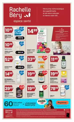 Rachelle-Bery Pharmacy flyer (valid until 10-12)