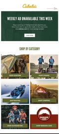 Cabela's weekly ad Page 1