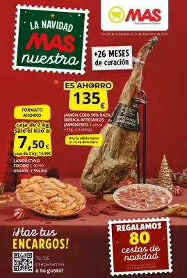 Folleto Supermercados MAS (válido hasta el 31-12)
