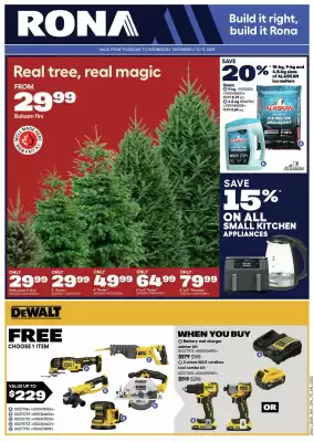 RONA flyer (valid until 25-12)