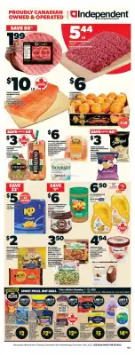 Independent Grocer flyer