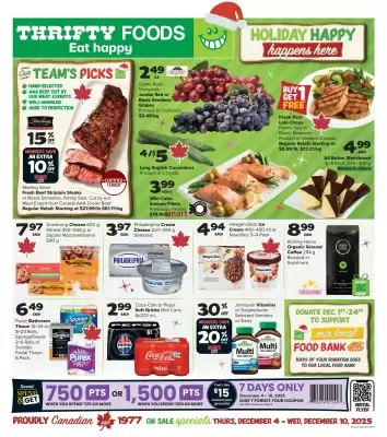 Thrifty Foods flyer (valid until 10-12)