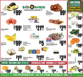 Baja Ranch weekly ad week 49 Page 1