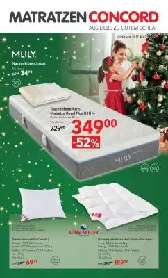 Matratzen Concord Prospekt (gültig bis 26-12)