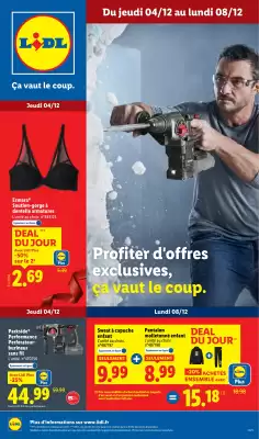 Catalogue Lidl (valable jusqu'au 8-12)