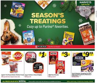 Harveys Supermarkets weekly ad Page 1