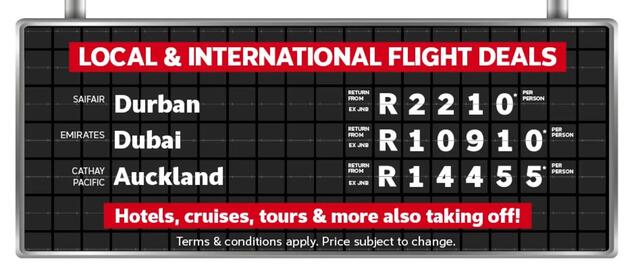 Flight Centre catalogue Page 1