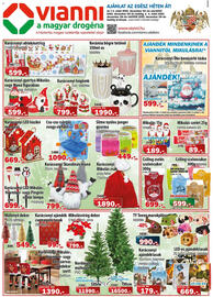 Vianni Drogéria akciós újság hét 49 Oldal 1