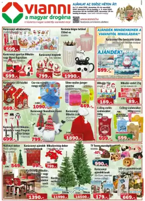 Vianni Drogéria akciós újság (érvényes eddig: 9-12)