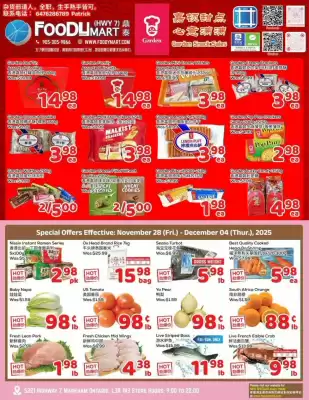 Foody Mart flyer (valid until 4-12)