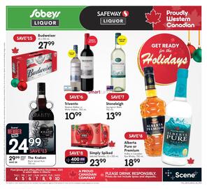 Sobeys Liquor flyer week 49 Page 1