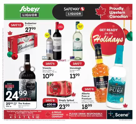 Sobeys Liquor flyer (valid until 10-12)