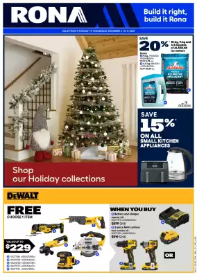 RONA flyer (valid until 17-12)