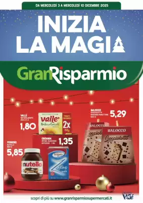 Volantino Gran Risparmio (valido fino al 10-12)
