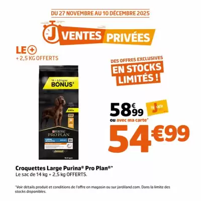 Catalogue Jardiland (valable jusqu'au 10-12)