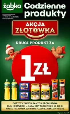 Żabka gazetka (ważność do 16-12)