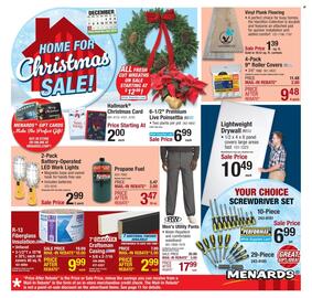 Menards weekly ad Page 1