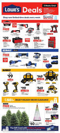 Lowe's weekly ad week 49 Page 1