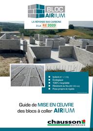 Catalogue Chausson Matériaux page 1