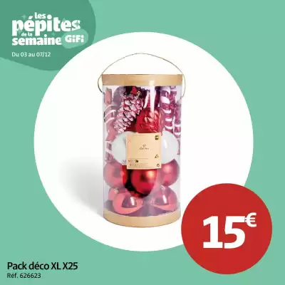Catalogue Gifi (valable jusqu'au 7-12)