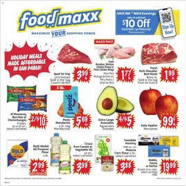 Foodmaxx weekly ad Page 1