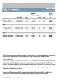 Citroen Flugblatt | C3 Aircross Seite 2