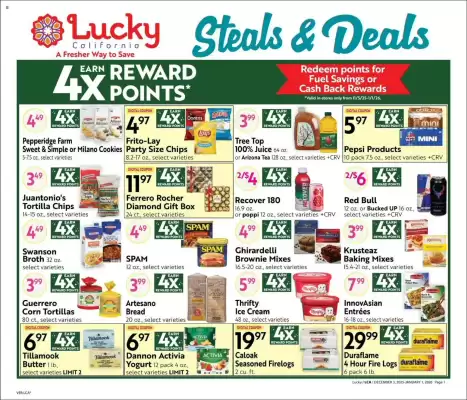 Lucky Supermarkets weekly ad (valid until 1-01)
