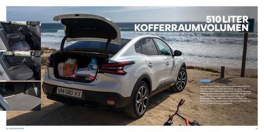 Citroen Flugblatt | ё-C4 X Seite 15
