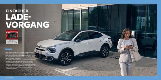 Citroen Flugblatt | ё-C4 X Seite 20