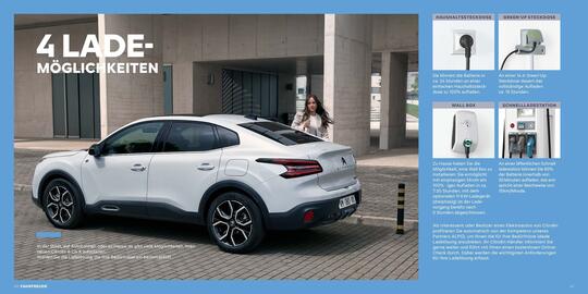 Citroen Flugblatt | ё-C4 X Seite 21
