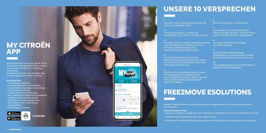 Citroen Flugblatt | ё-C4 X Seite 23