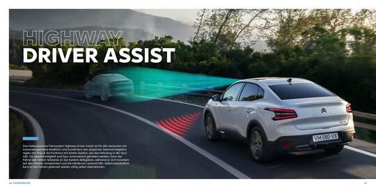 Citroen Flugblatt | ё-C4 X Seite 24