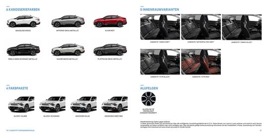 Citroen Flugblatt | ё-C4 X Seite 26