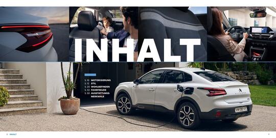 Citroen Flugblatt | ё-C4 X Seite 5